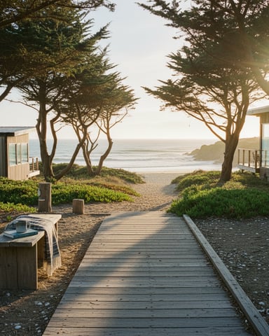 Steps from the Shore