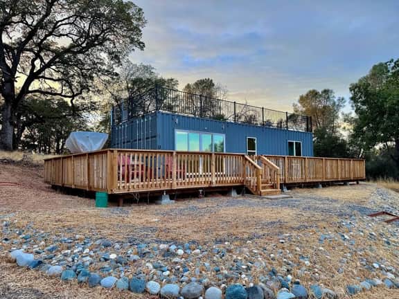 Container · Unique Container Home · 20 Acres · EV Charger · Placerville
